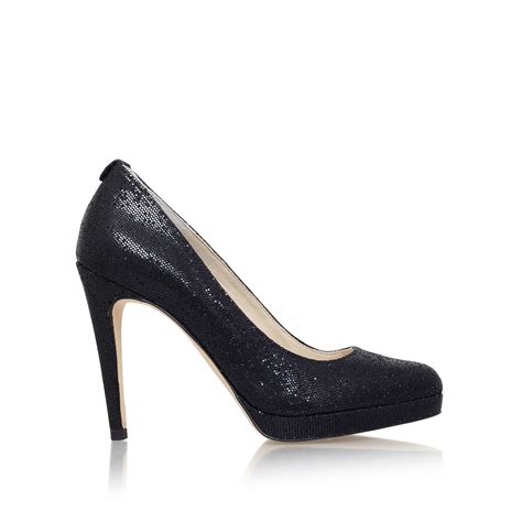 michael kors georgia pump high heel court shoes|Michael Kors heels.